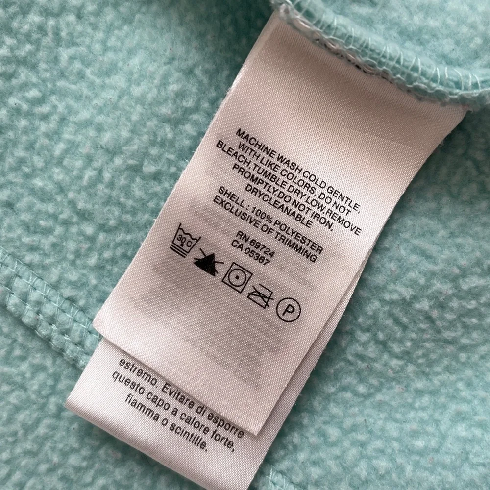 Girls S / 8 Columbia Benton Springs Fleece Jacket Contrast Full Zip